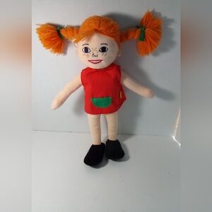 Pipi Longstockings Rag Soft Doll